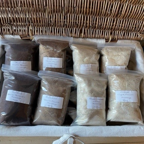 Raw Alpaca Fibre