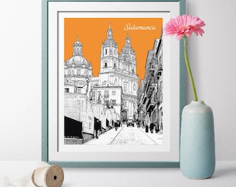 Valencia Spain Coordinates World City Travel Quote Wall Art Print