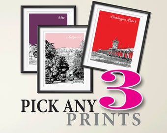 Money Saving Offer - Any 3 Prints of your Choice