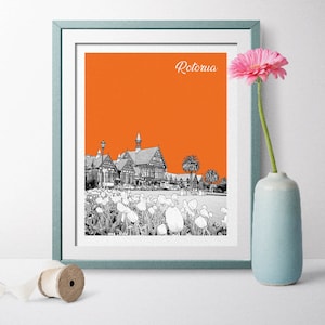 Rotorua Museum New Zealand Travel Poster,Rotorua Travel Poster,Rotorua Gift, Rotorua Prints, Rotorua Art, Rotorua Poster, Rotorua Wall Art,
