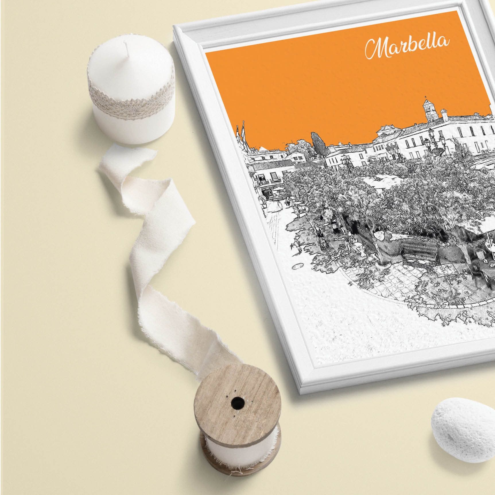 Marbella Gift Marbella Prints Marbella Art Marbella Poster Etsy