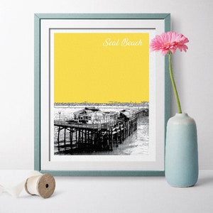 Seal Beach, California Seal Beach, California, Seal  Beach Landscape, Seal  Beach Skyline, California Skyline, Seal Beach poster, Seal Beach