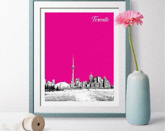 Canada Landscape, Toronto Poster, Toronto Print, Toronto Wall Art, Toronto Gift, Travel Gift, Wedding Gift, Housewarming Gifts