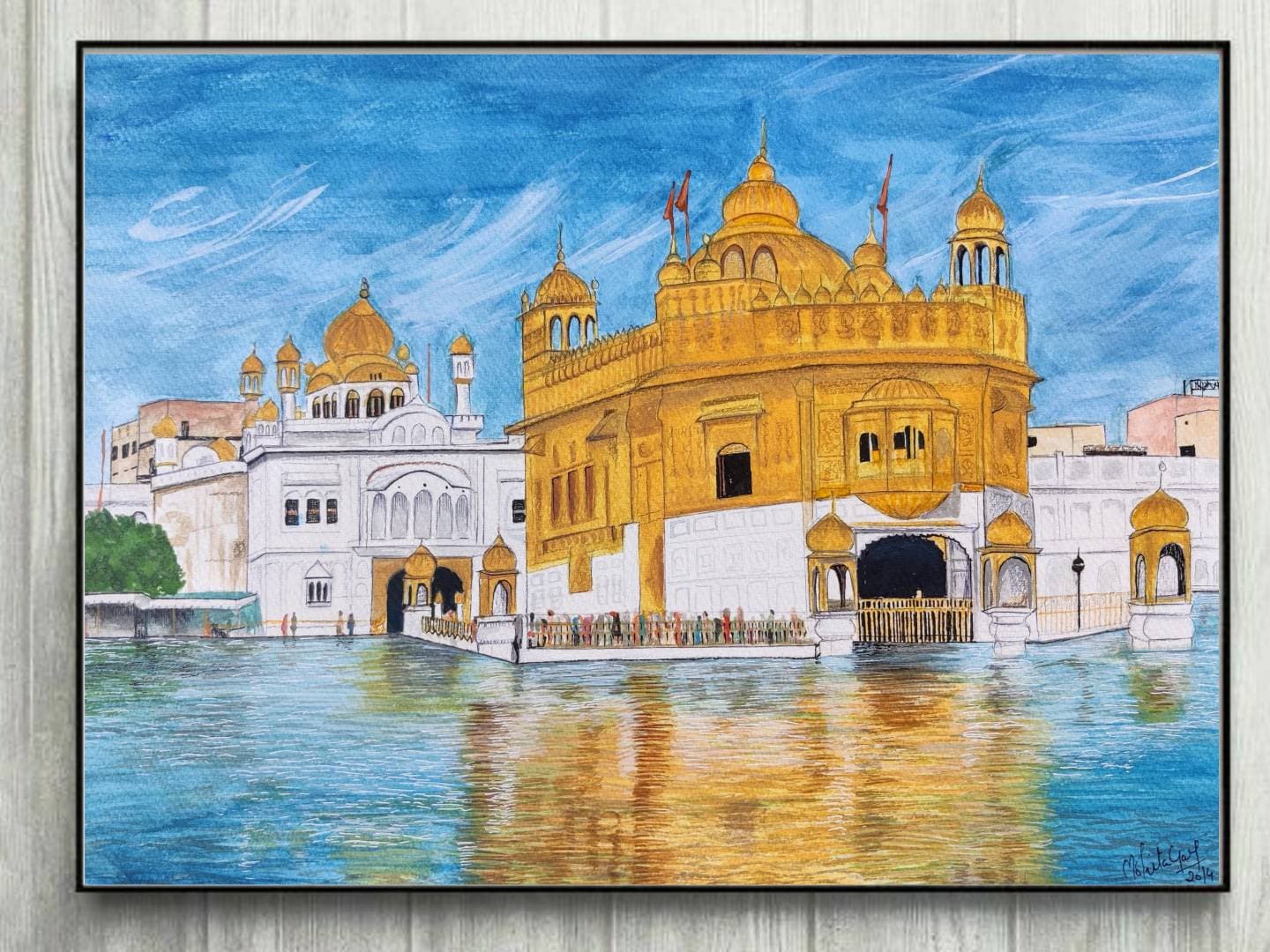 Golden Temple Painting