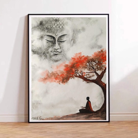 水彩公式 水彩画 ブッタ 絵 水彩画 散策の道 水彩画 散策の道 水彩画