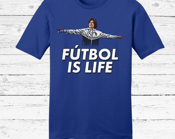 Futbol Is Life T-Shirt | TV Show Apparel | Soccer Parody Tee | Lasso Sports Gear | Believe Shirt | Footie Merchandise | Rosie Tees