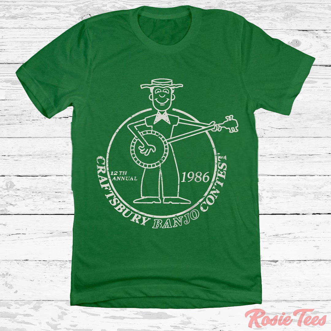 1986 12th Annual Craftsbury Banjo Contest Tee Hawkins Etsy