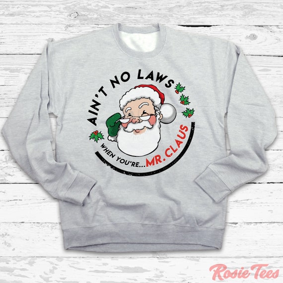 mr and mrs claus ugly sweater