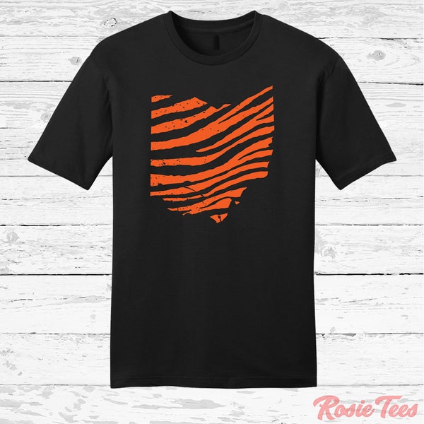 Ohio Tiger Shirt Etsy