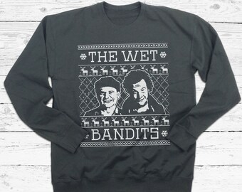 The Wet Bandits Ugly Christmas Sweater 