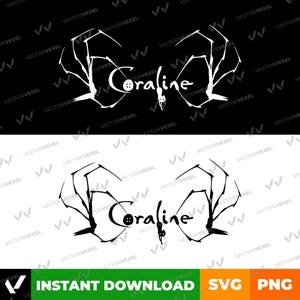 Design de camiseta Coraline, Outras mãos de mãe, Coraline Svg, Coraline Png, Logotipo Coraline, Gato Coraline, Coraline Halloween, Arte de outra mãe