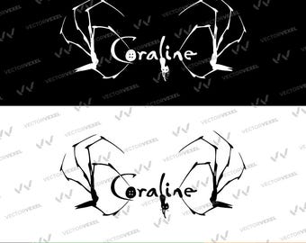 Coraline Outras Mãos de Mãe Design: SVG, PNG (Download Digital)