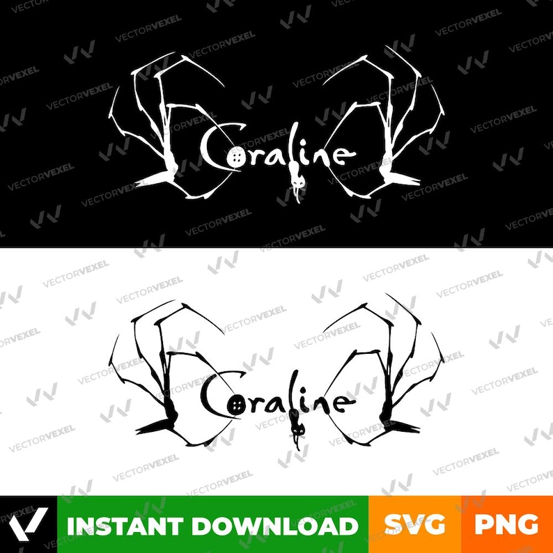 Coraline t-shirt design, Other mother hands, Coraline Svg, Coraline Png, Coraline logo, Coraline cat, Coraline Halloween, Other mother art