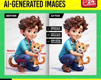 Servizio di fotoritocco con IA: Correzione, miglioramento e ingrandimento - Correzione Photoshop