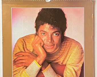 Michael Jackson 1985 Vintage Calendar