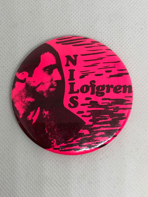 Nils Lofgren 70s/80s Pin Vintage