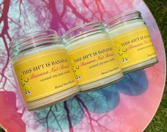Banana Bread Candle