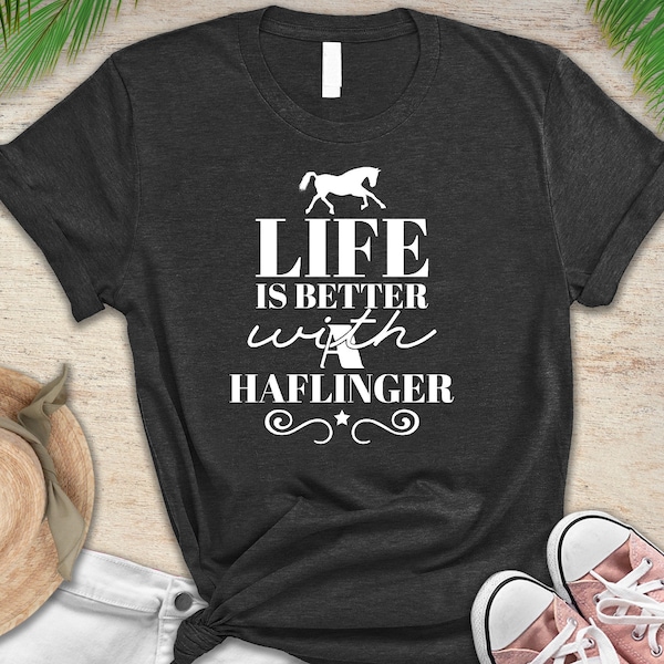 Haflinger Horse T Shirt, Tank Top, Hoodie.