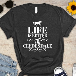 Clydesdale Horse T Shirt, Tank Top, Hoodie.