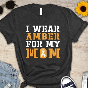 I Wear Amber For My Mommy T-Shirt I Wear Amber For My Mommy T-Shirt