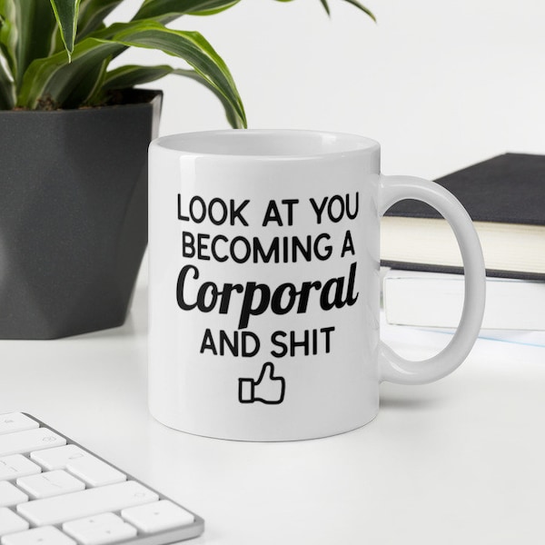 Funny Corporal Mug. Corporal Gift. 11oz Coffee Mug.