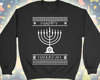 Hanukkah T-Shirt, Sweatshirt, Hoodie. Hanukkah Gift.