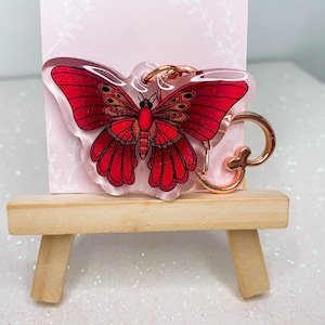 Mystic butterfly acrylic charm