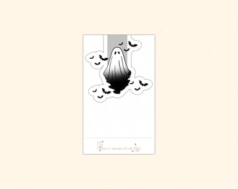 Halloween ghost  magnetic bookmark