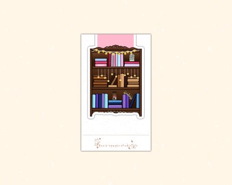 Bücherregal magnetisches Lesezeichen