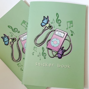 Verzaubertes Stickerheft
