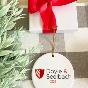 Custom Ceramic Logo Ornaments, Promotional Items to Celebrate Milestones, Thank You for Business ...