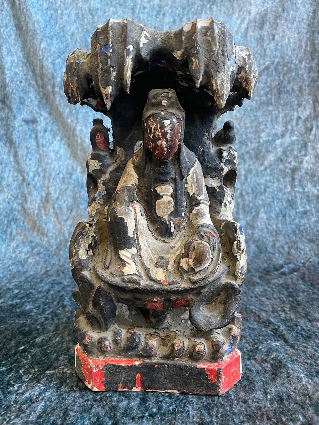 Antique Guanyin Statue AS0331 Etsy
