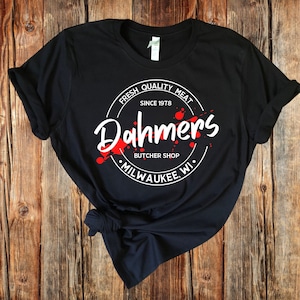 Dahmer&#39;s Butcher Shop T-Shirt: True Crime Horror Tee