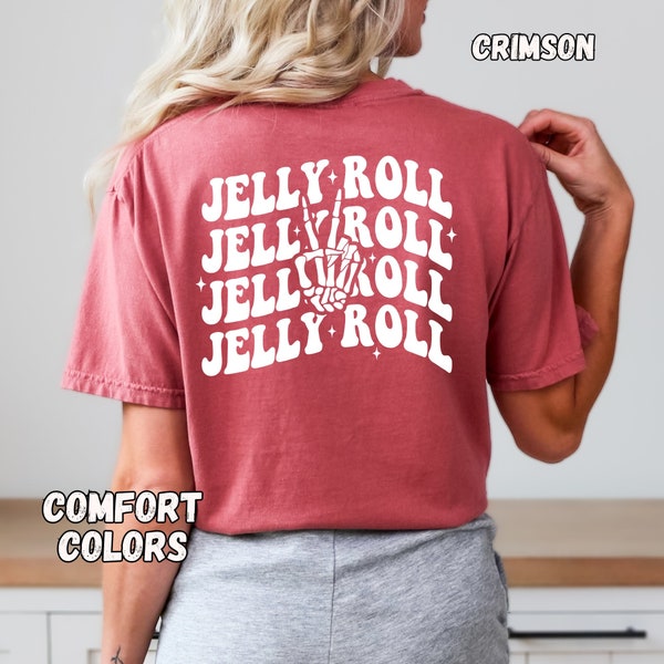 Jelly Roll Tshirt For Women, Comfort Colors Jelly Roll Shirt, Country Music Concert Tee, Trendy Gifts For Her, Comfy, Music Oversized Tees
