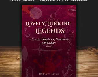 Original Dark Folklore Poetry Zine: Gothic Myths & Lock Screen Bundle (Digital Download)