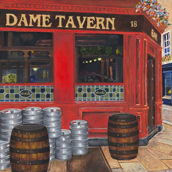 Dublin Painting Etsy