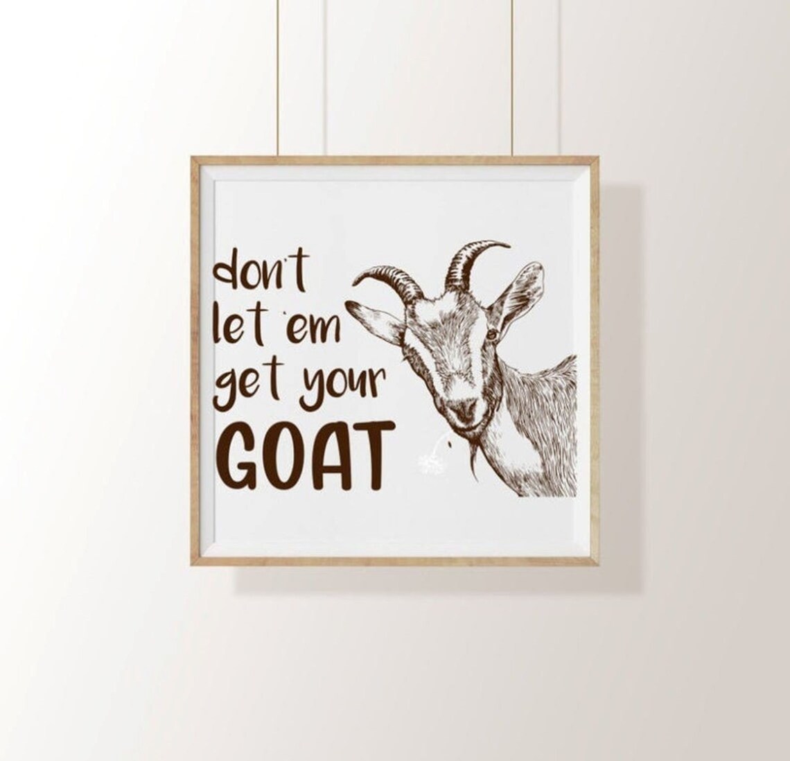 Goat Stencil Farmhouse Decor Farmhouse DIY Crafting Etsy