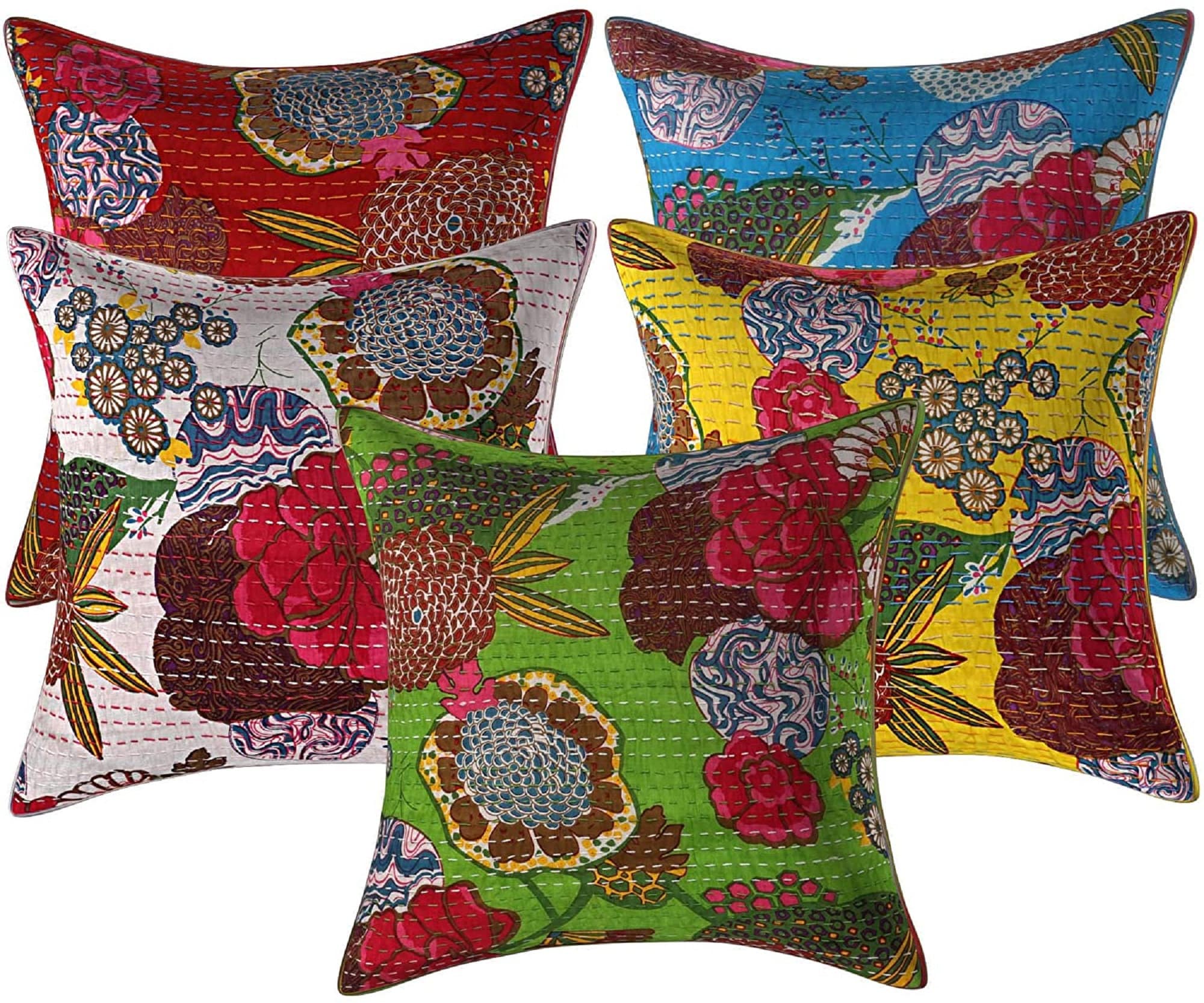 Home & Living boho cushion Indian cushion cover 20x20 inches Hand