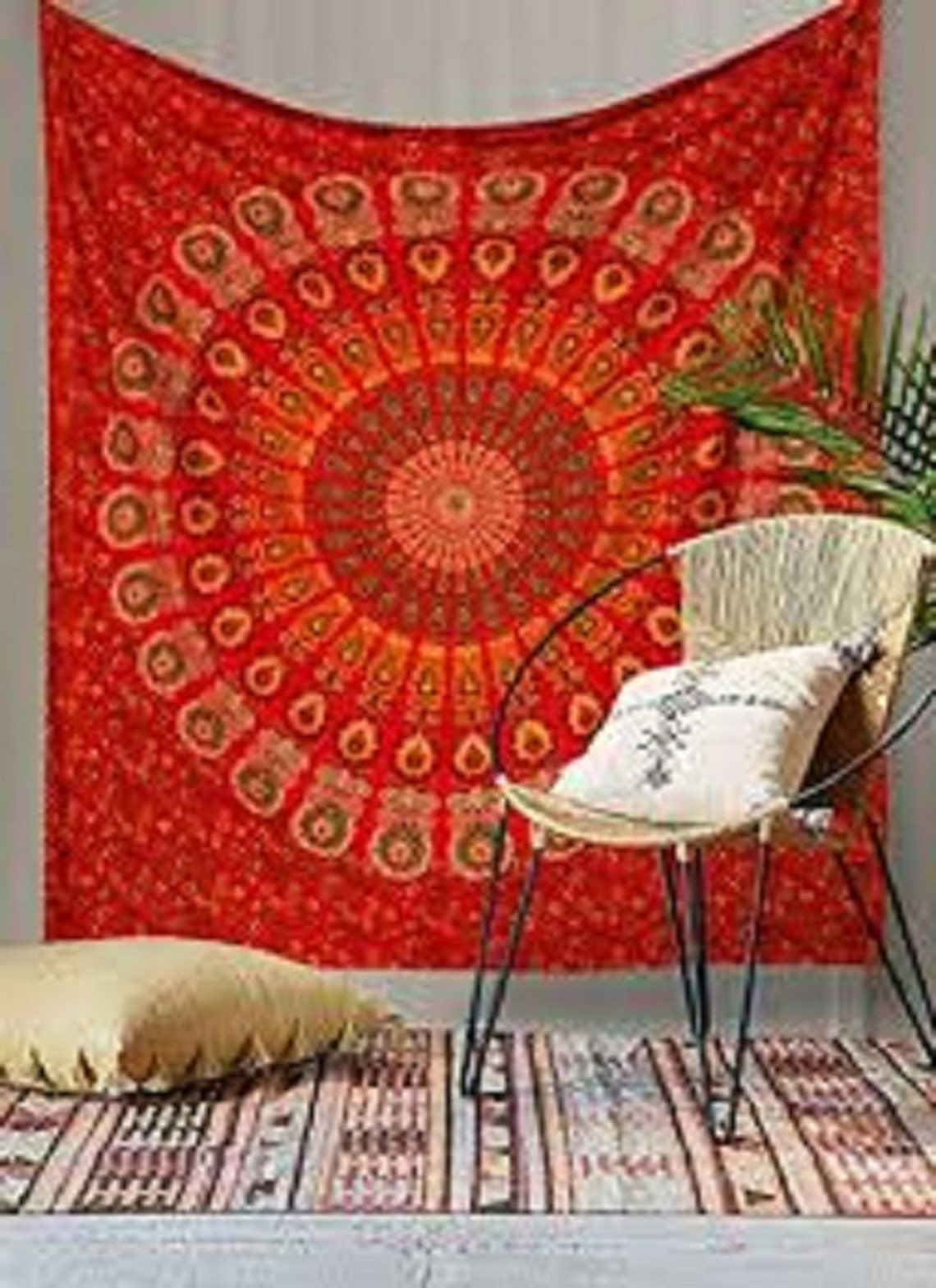 Mix Mandala Wall Hanging Wall Tapestry Mandala Tapestry Wall Etsy