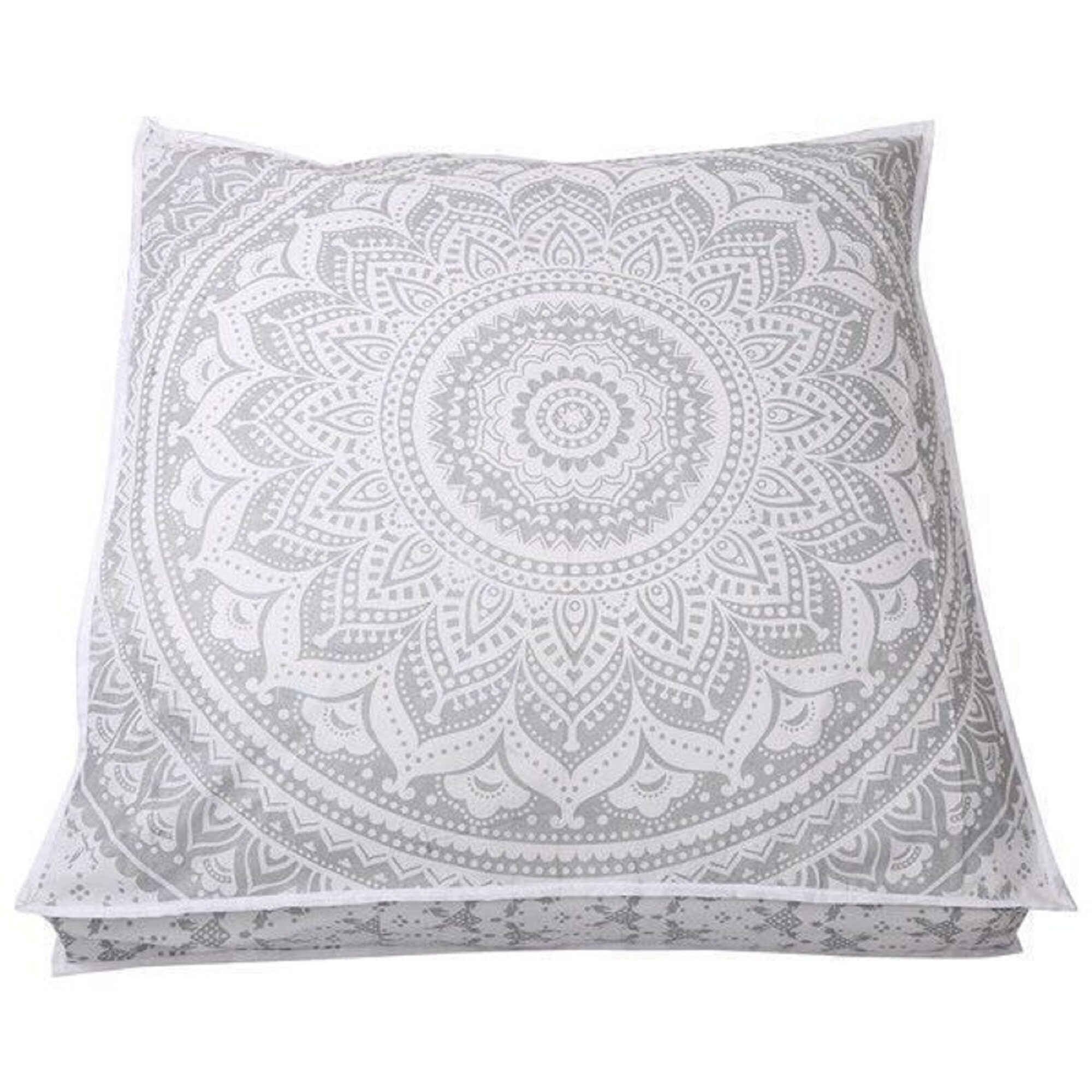35 X 35 in square mandala cushion cover large floor pillow Etsy