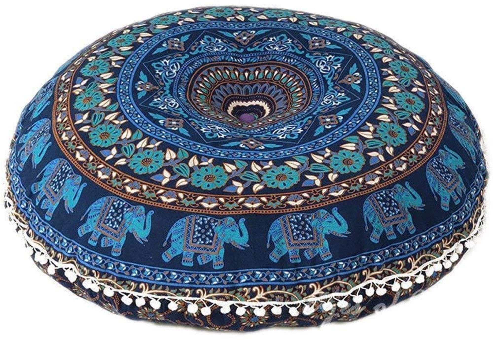 Indian Large Floor Cushion Cover Floor Pillow Pillow Floor Etsy UK