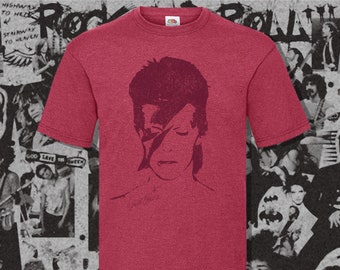 david bowie t shirt etsy