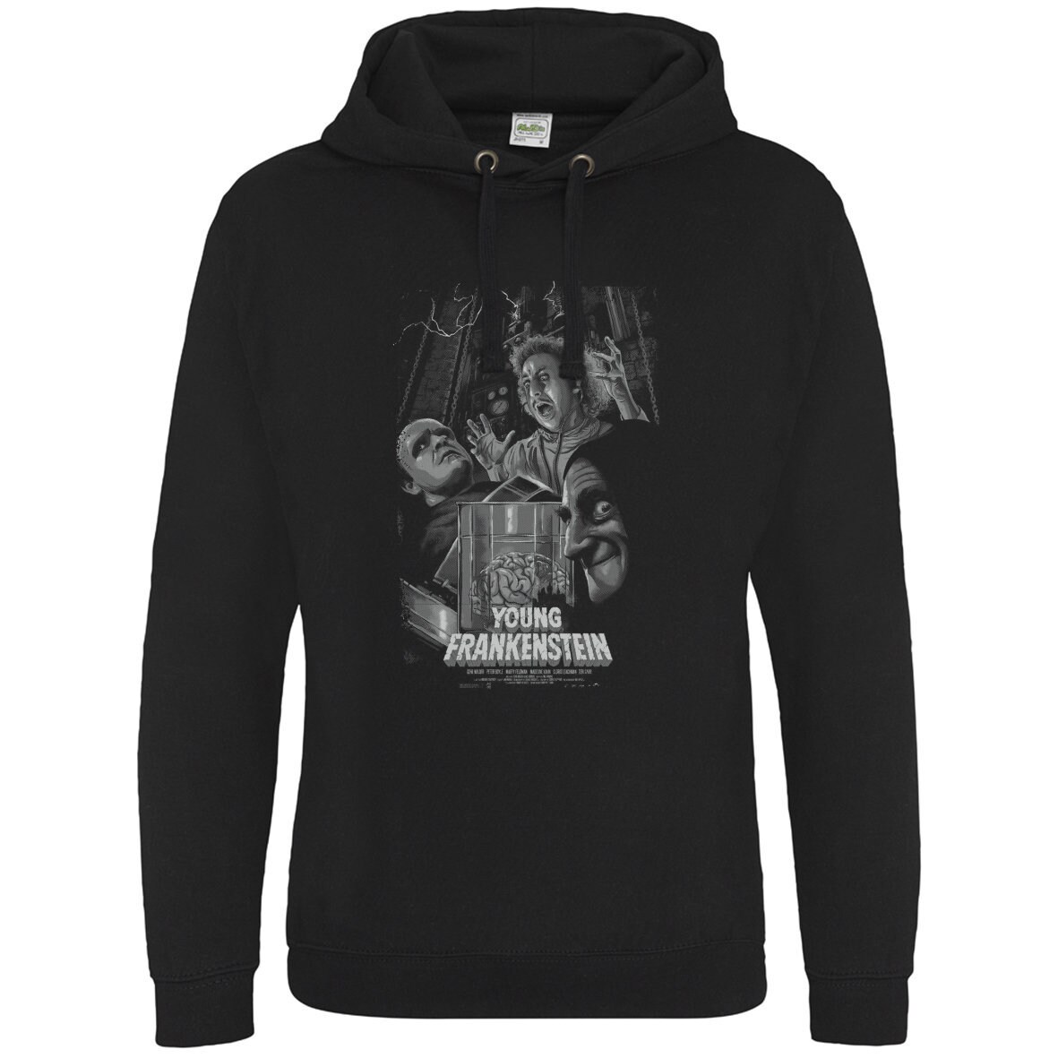 Young Frankenstein Hoodie Movie poster 1974 Mens film | Etsy
