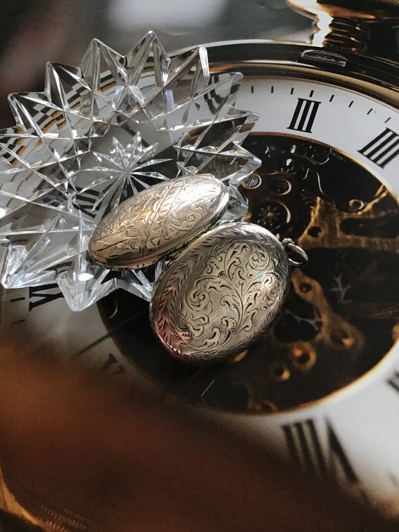 Antique Victorian Silver Locket