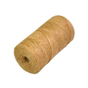 100 meter Natural Jute Garden Twine - Horticultural Twine String Line