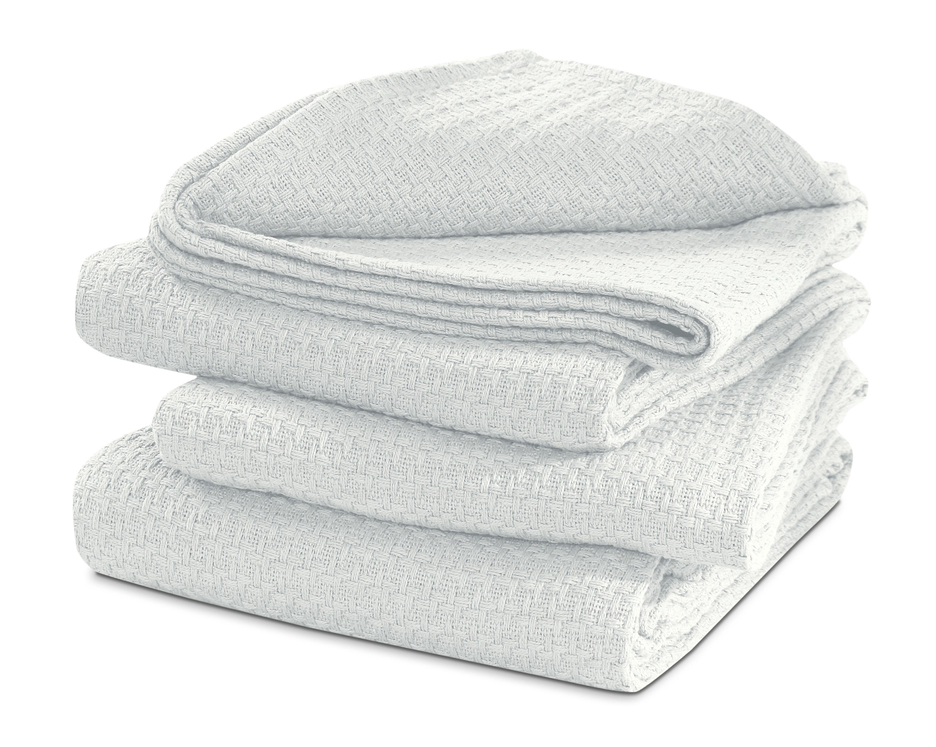 100 Cotton Blanket Hand Woven Basket Weave Stylish Design Etsy