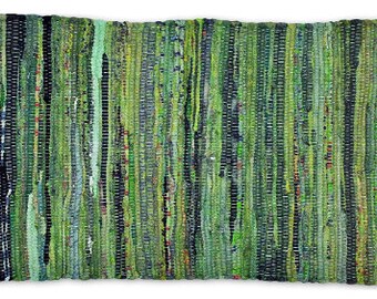 Green Chindi Rug Rag Rug Set Washable Rugs for Living Room Kitchen Entryway 4*6 Green Chindi Rug Rag Rug Set Washable Rugs for Living Room Kitchen Entryway 4*6