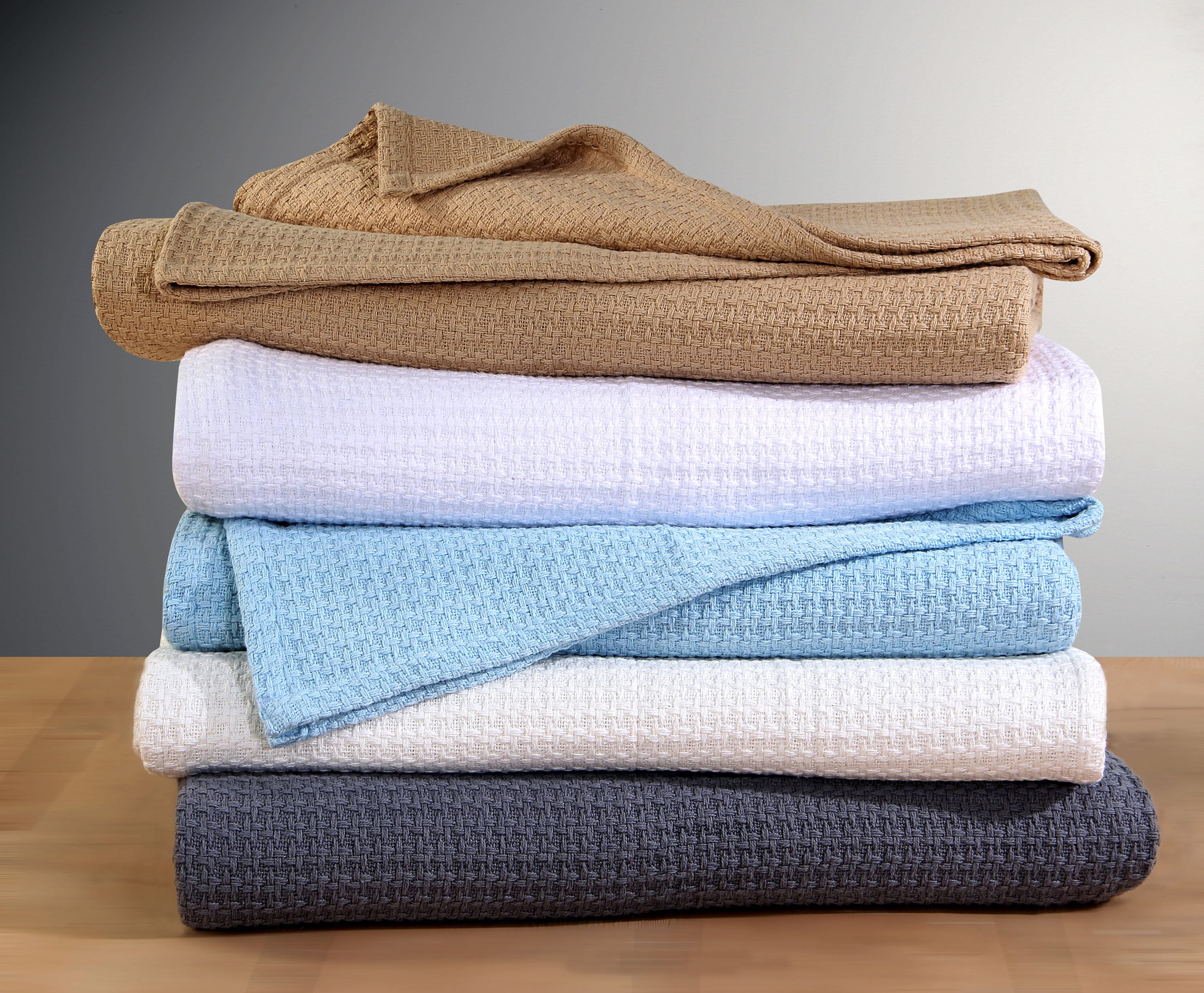 100 Cotton Blanket Hand Woven Basket Weave Stylish Design Etsy