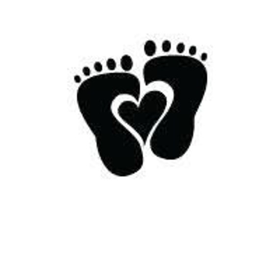 Download Baby Feet Heart Digital File Svg Png Jpg Cricut Etsy