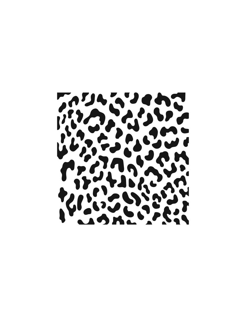 Download Leopard Print Digital File SVG PNG JPG Cricut & | Etsy